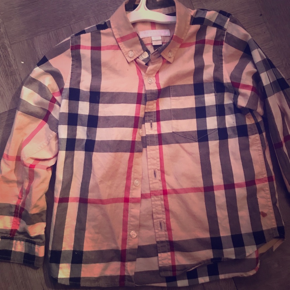 Burberry kids shirt